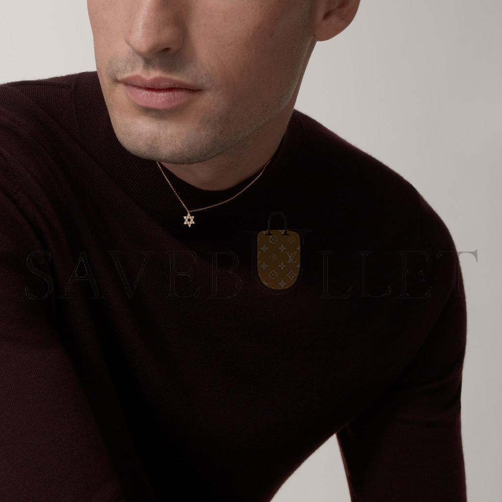 Ca*t*er symbols rose gold necklace b3153116